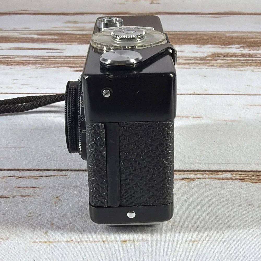 Vintage Rollei B35 35mm Compact Film Camera Carl Zeiss Black Used